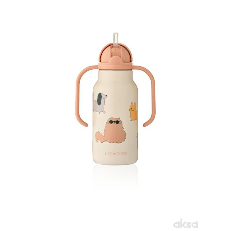 Liewood termos boca 250ml Kimmie,CatsandDogs/Sandy