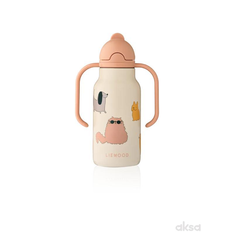 Liewood termos boca 250ml Kimmie,CatsandDogs/Sandy