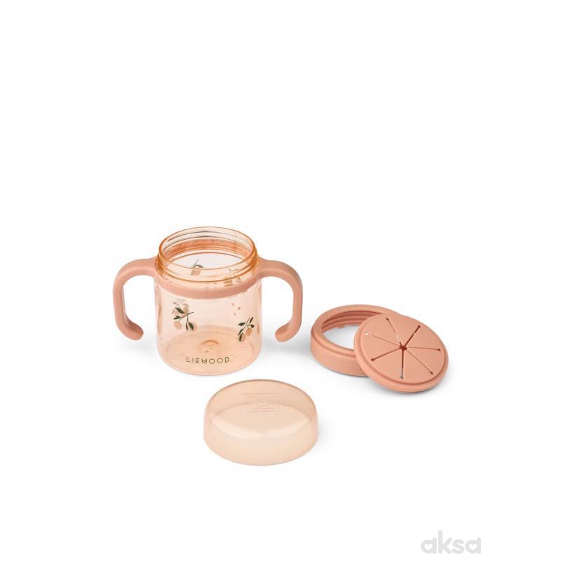 Liewood posuda za hranu Enyo,Peach/Sea shell