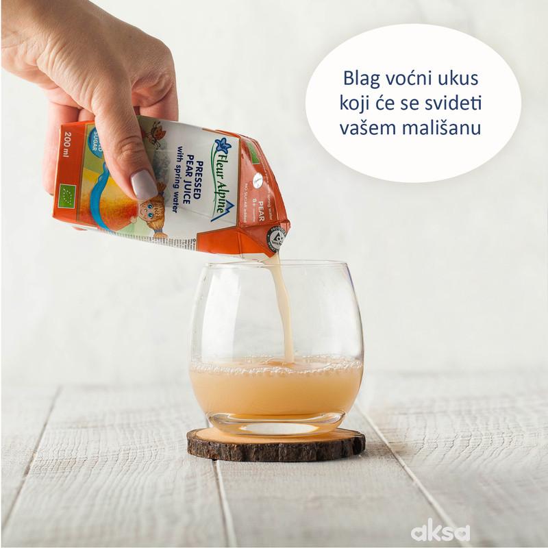 Fleur Alpine organski sok sa vodom od kruške 200ml 