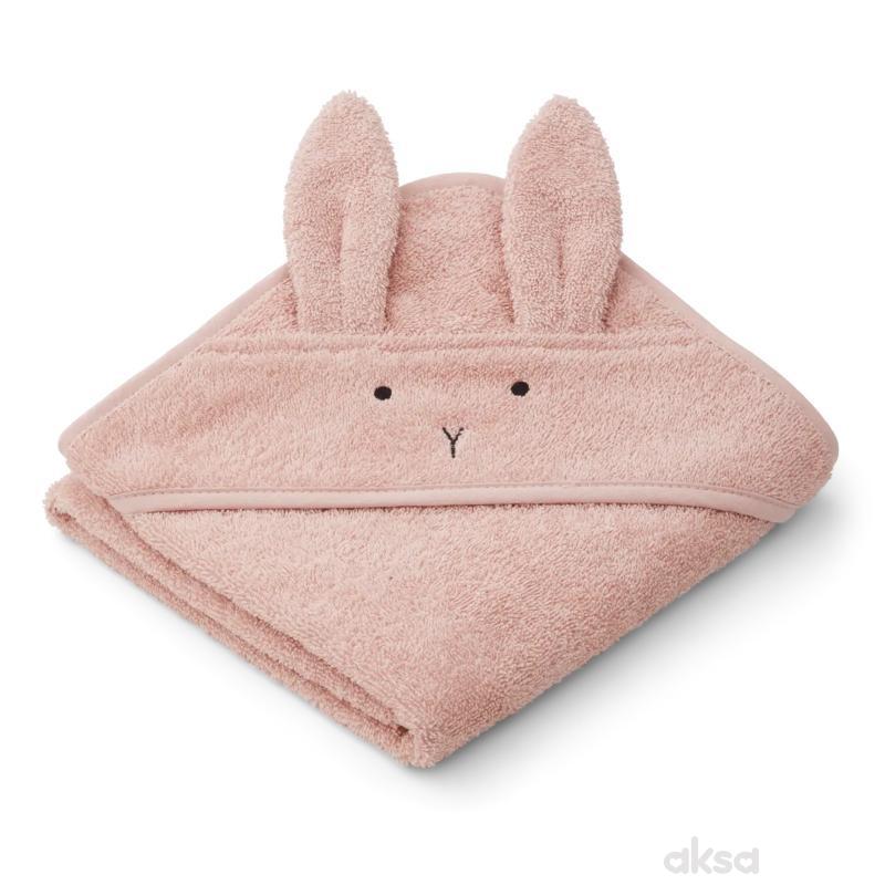 Liewood peškir sa kapuljačom Albert,Zec/Rabbit ros