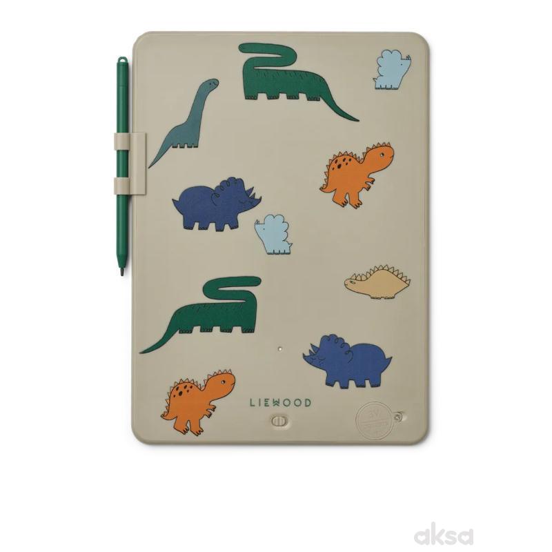 Liewood tablet za crtanje Zora,Dinosaur /Mist