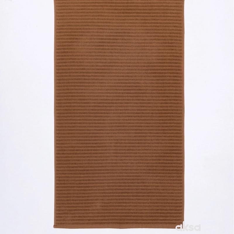 Stefan peškir Linea - braon, 70x130 
