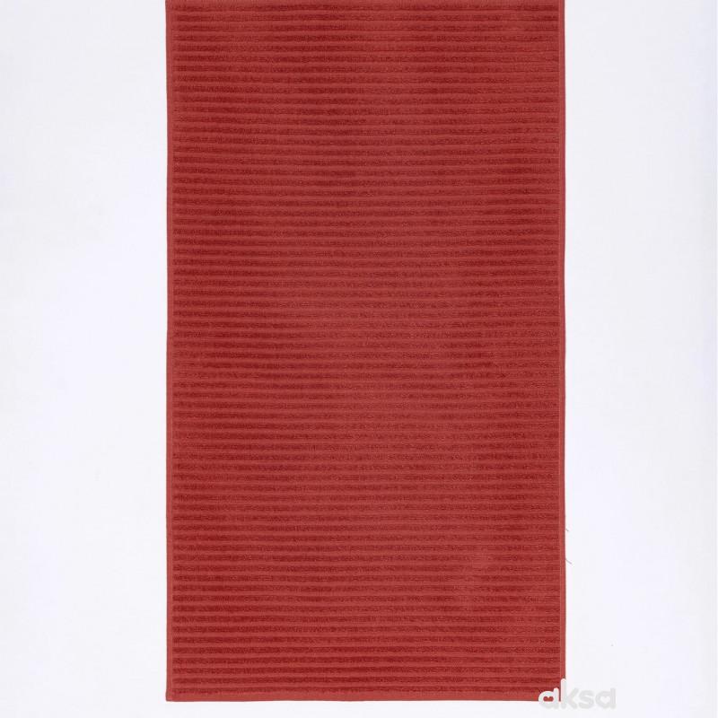 Stefan peškir Linea - crvena, 70x130 