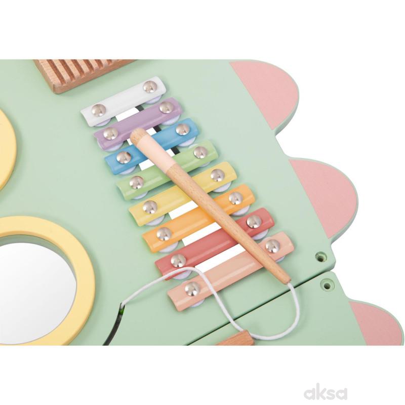 Cute&Cool drvena igračka tabla za zid dino