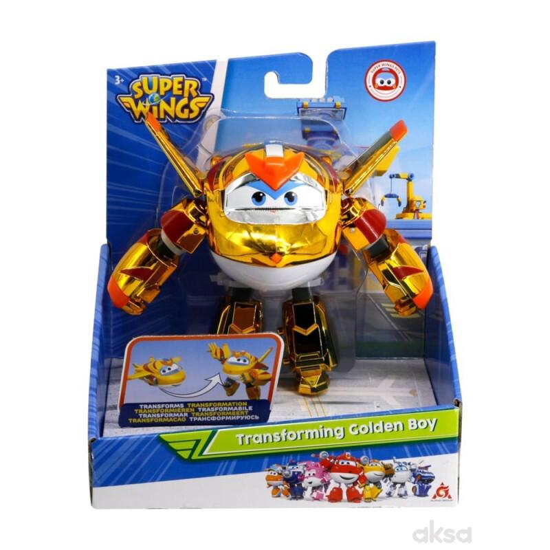 Super Wings transformacija Golden Boy 