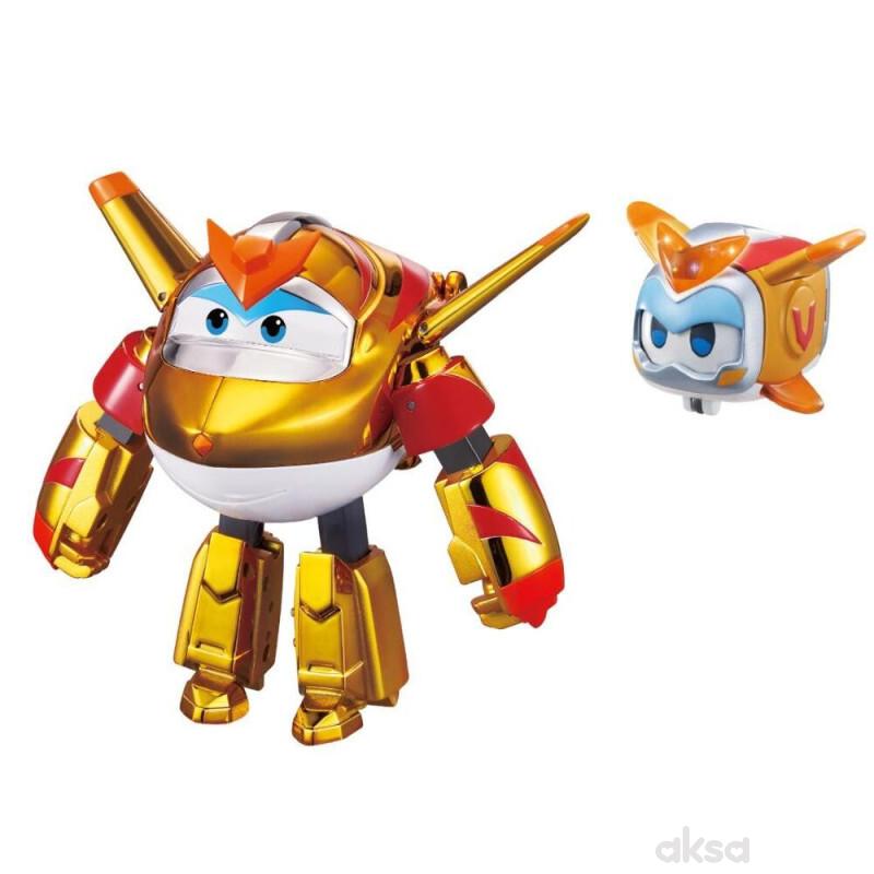 Super Wings transformacija Golden Boy i drugar 