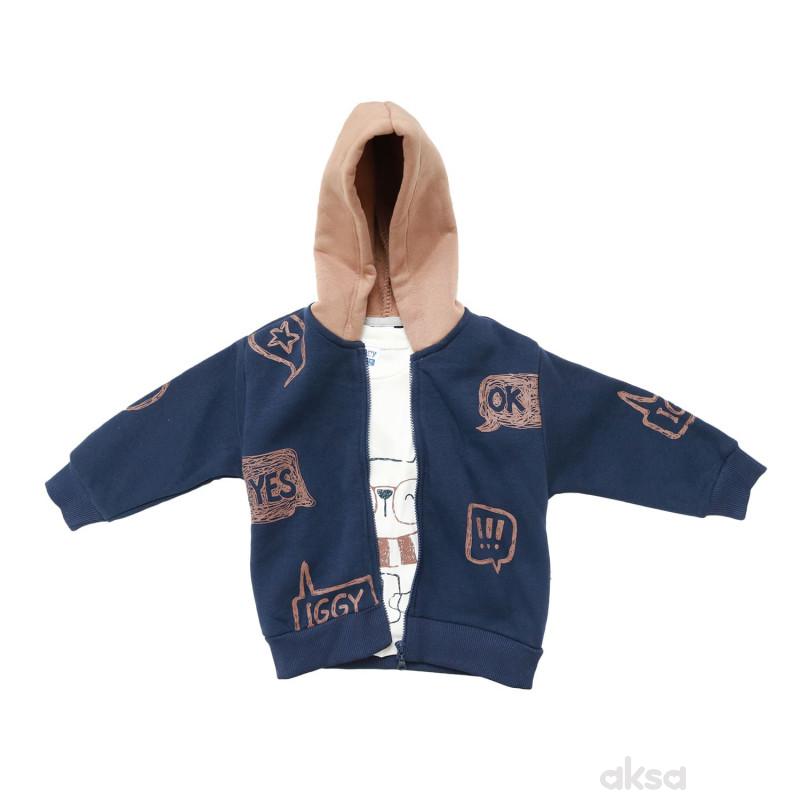 Iggy komplet 3/1 (duks, majica dr, d.deo), dečaci 