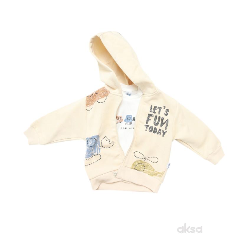 Iggy komplet 3/1 (duks, majica dr, d.deo), dečaci 