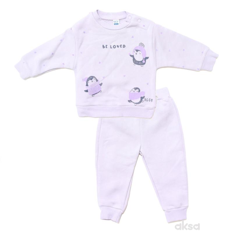 Iggy komplet 2/1 (duks, donji deo), devojčice 