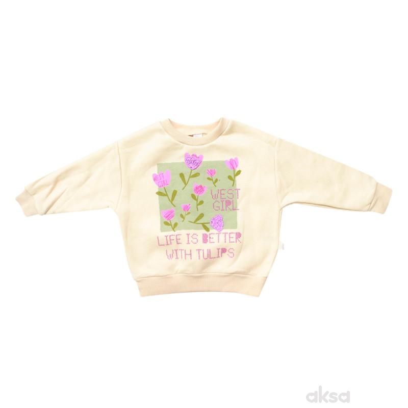 West komplet 2/1 (duks, donji deo), devojčice 