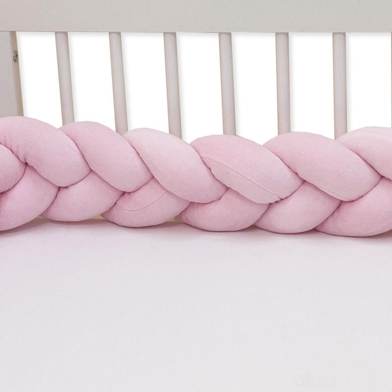 Lillo&Pippo pletenica, roze, 180 cm