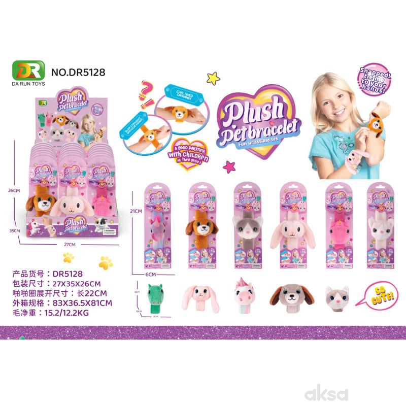 HK Mini plišani ljubimac narukvica, display 