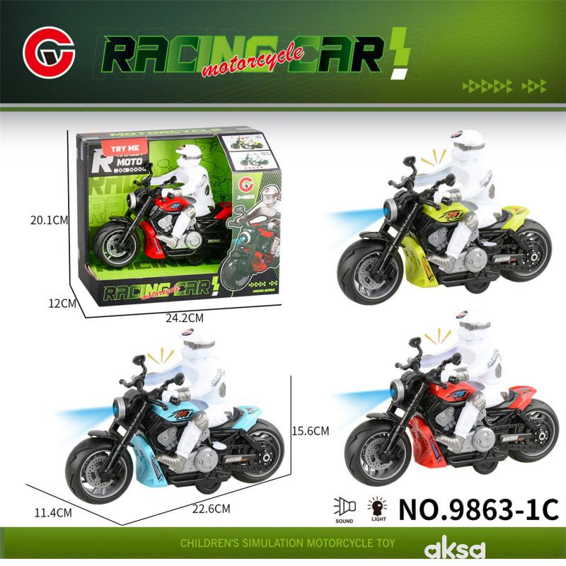 HK Mini igračka motor sa vozačem 