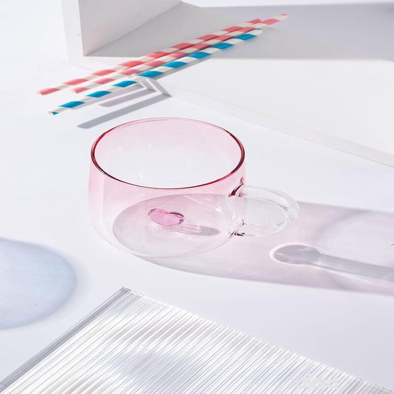 Cute&Cool HOME Staklena čaša srce 