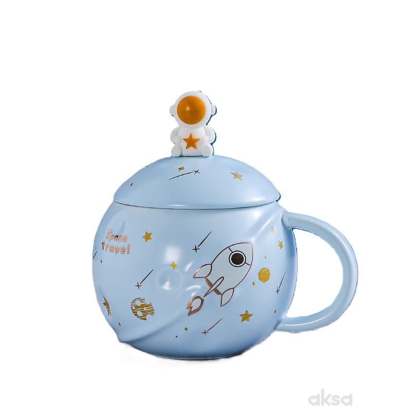 Cute&Cool HOME Dekorativna šolja astronaut 