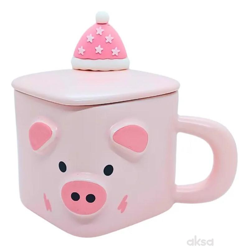 Cute&Cool HOME Dekorativna šolja prase 