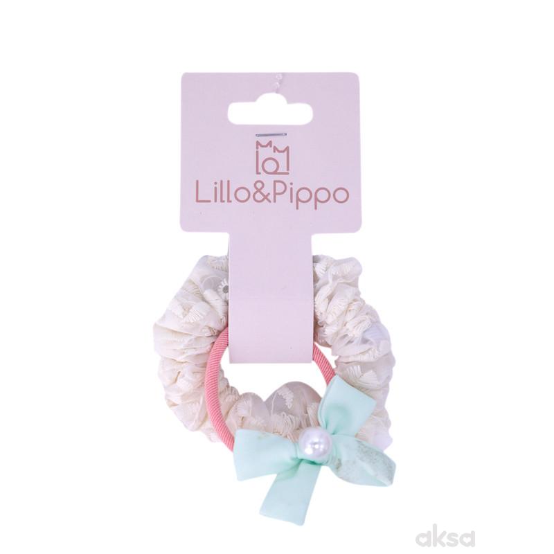 Lillo&Pippo, gumice za kosu leptirić 2/1, zelena