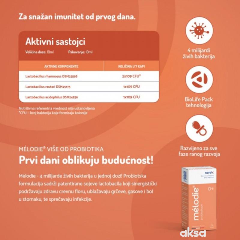 Nordx melodie probiotik kapi 10ml