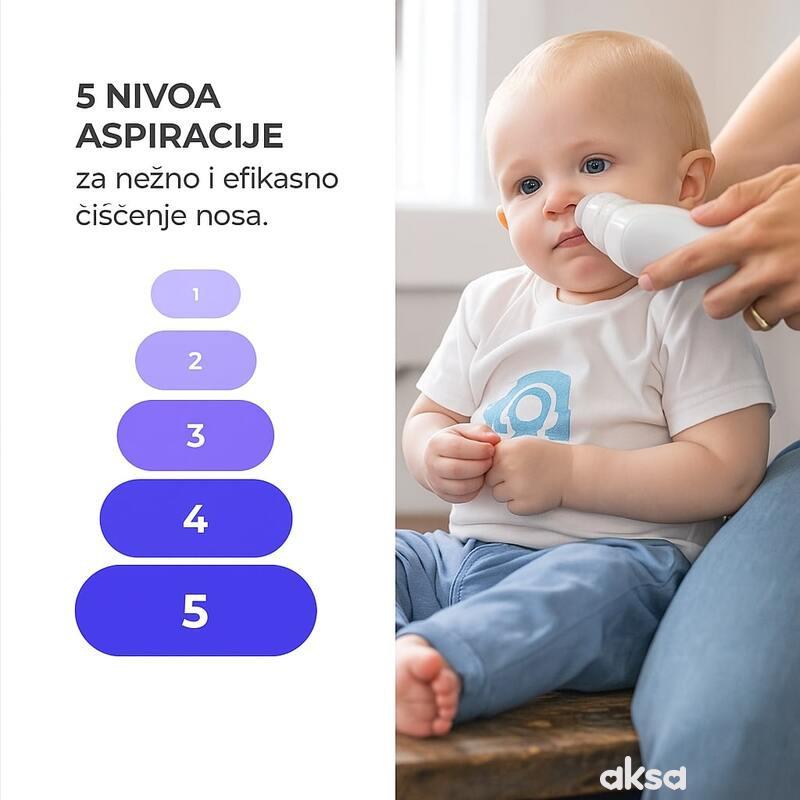 Nuvita električni aspirator za nos 