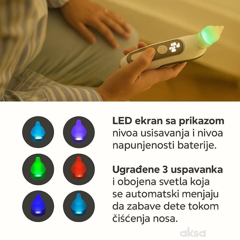 Nuvita električni aspirator za nos 