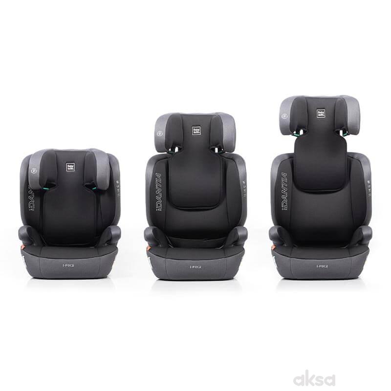 Babyauto a-s Dantia (100-150 cm) I-fix,stone grey