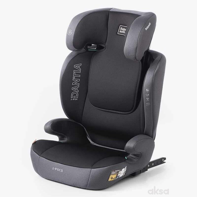 Babyauto a-s Dantia (100-150 cm) I-fix,stone grey