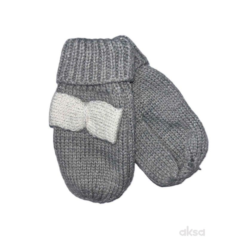 Lillo&Pippo rukavice bez prstiju, sa mašnicom 