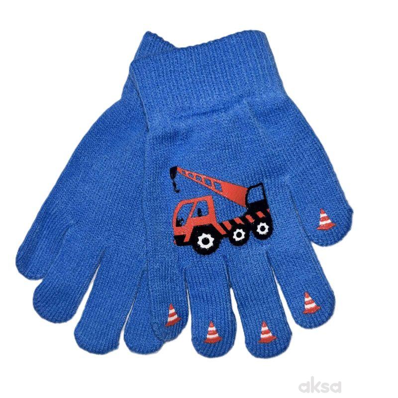 Lillo&Pippo zimske rukavice bager 