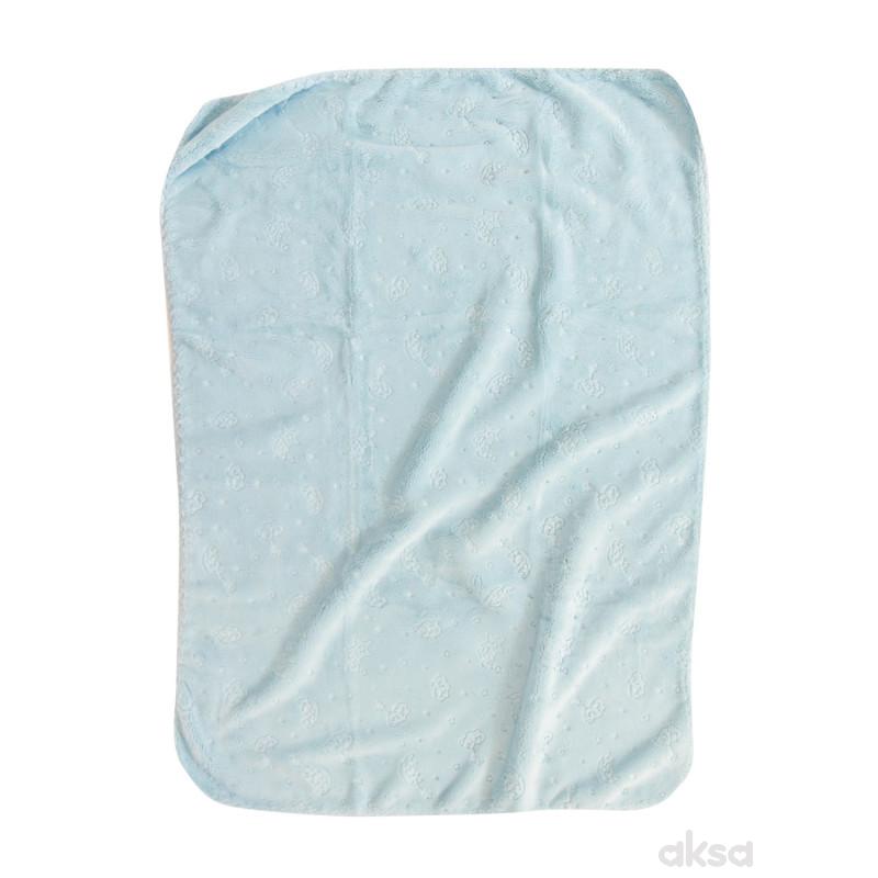 Lillo&Pippo ćebe 80x110cm, plava 