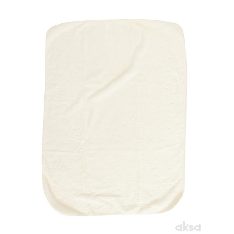 Lillo&Pippo ćebe 80x110cm, krem bela 