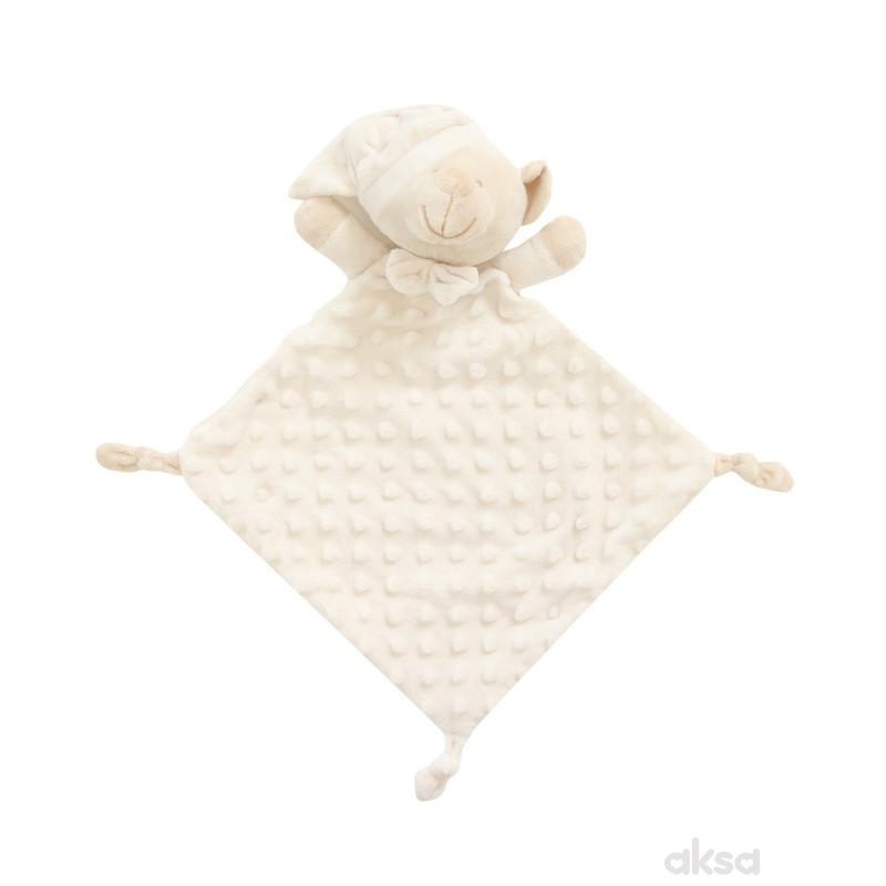 Lillo&Pippo set ćebe i plišana igračka, bež 