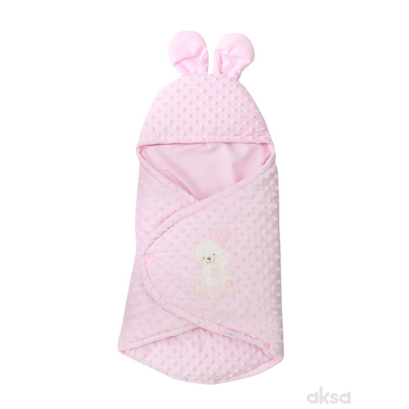 Lillo&Pippo dunjica sa ušima, roze 