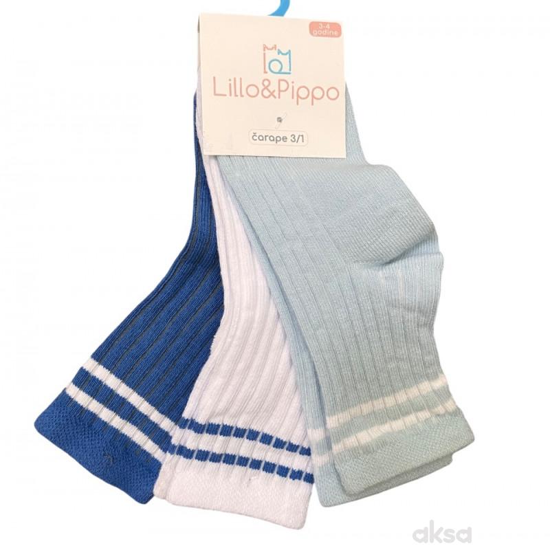 Lillo&Pippo čarape 3/1, unisex 