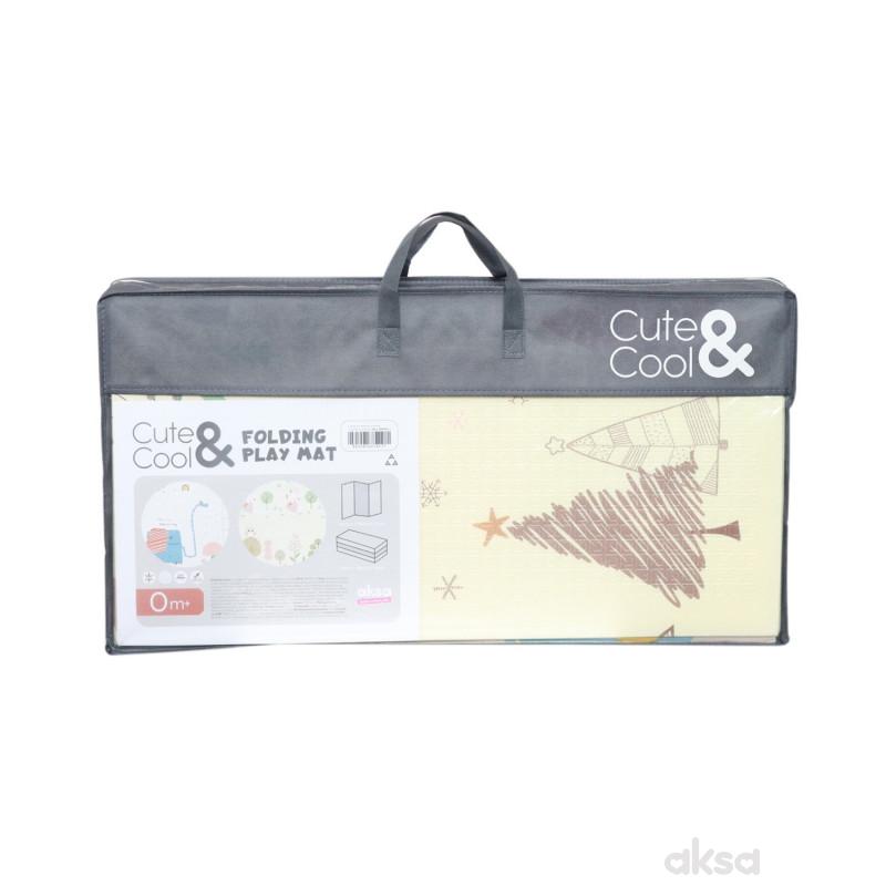 Cute&Cool sklopiva podloga 150x200cm, animals 