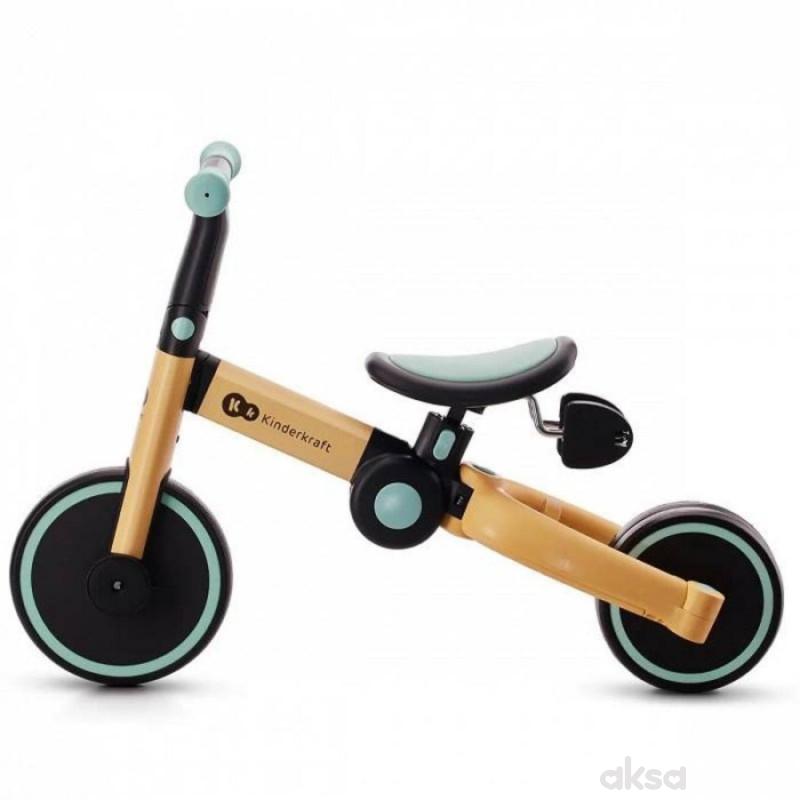 Kinderkraft tricikl 3u1 4trike Sunflower Blue 