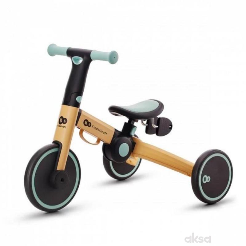 Kinderkraft tricikl 3u1 4trike Sunflower Blue 