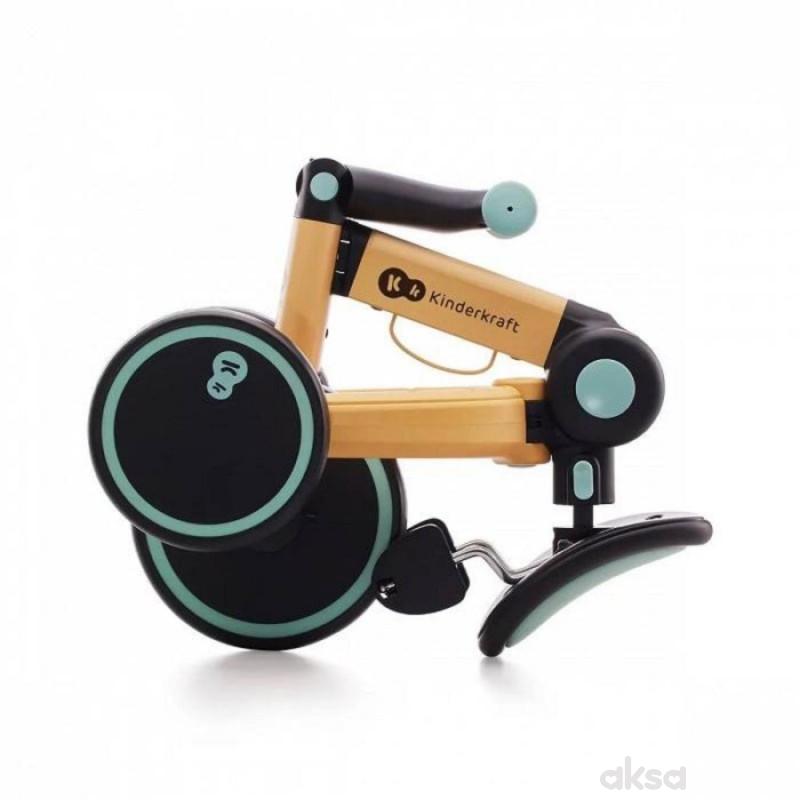 Kinderkraft tricikl 3u1 4trike Sunflower Blue 