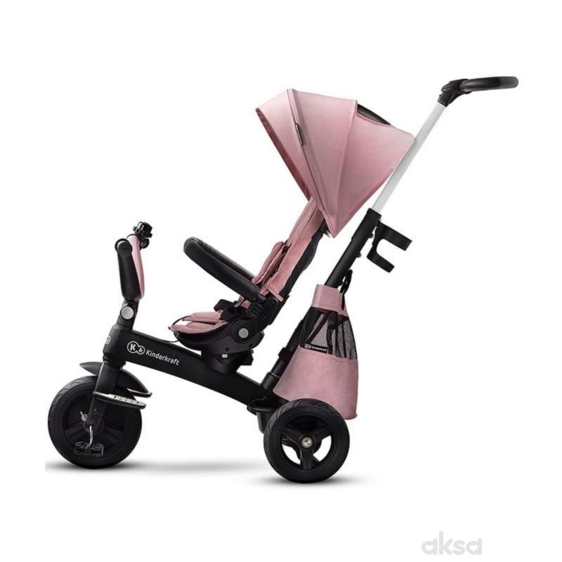 Kinderkraft tricikl Easy Twist 2u1 Mauvelous Pink