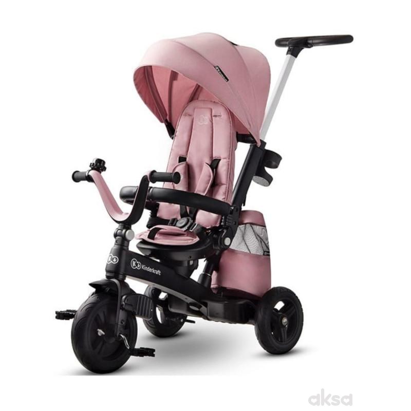 Kinderkraft tricikl Easy Twist 2u1 Mauvelous Pink