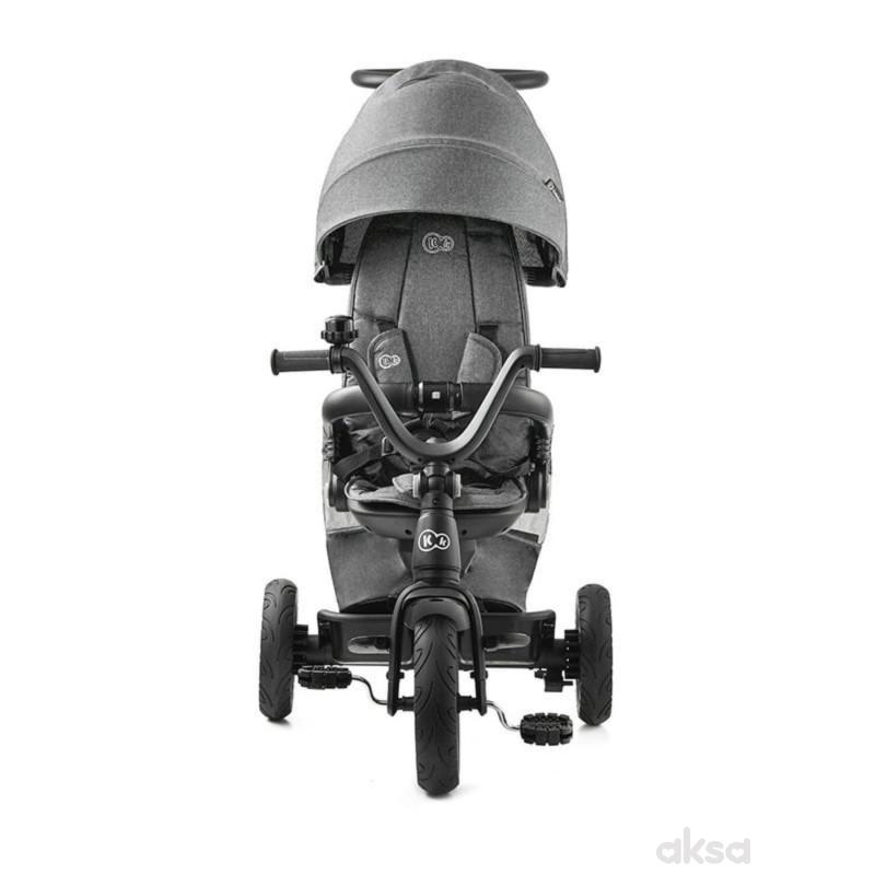 Kinderkraft tricikl Easy Twist 2u1 Platinum Grey