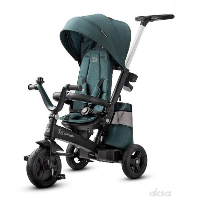 Kinderkraft tricikl Easy Twist 2u1 Green