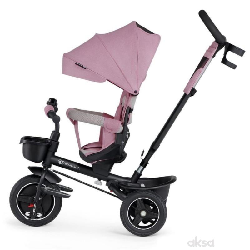 Kinderkraft tricikl Spinstep Pink