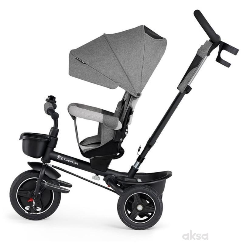 Kinderkraft tricikl Spinstep Grey
