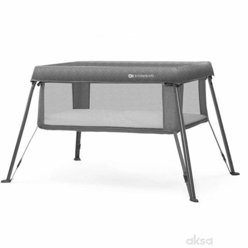 Kinderkraft prenosivi krevetac Cami 3u1 Grey 