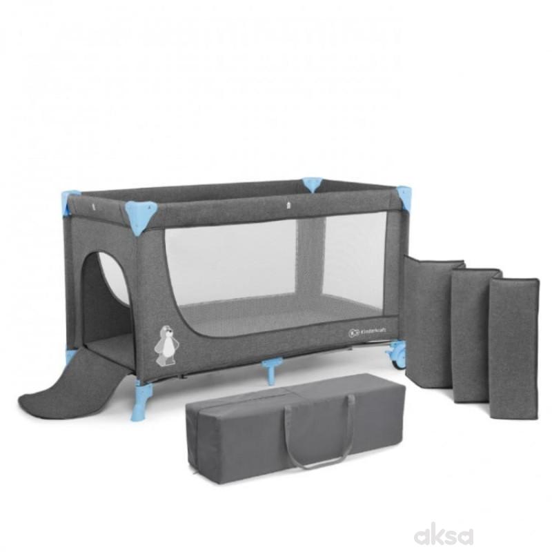 Kinderkraft prenosivi krevetac Joy Blue 