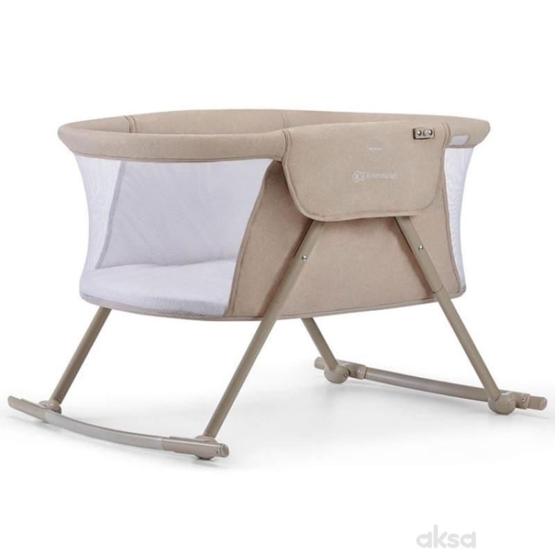 Kinderkraft prenosivi krevetac kolevka Lovi Beige 