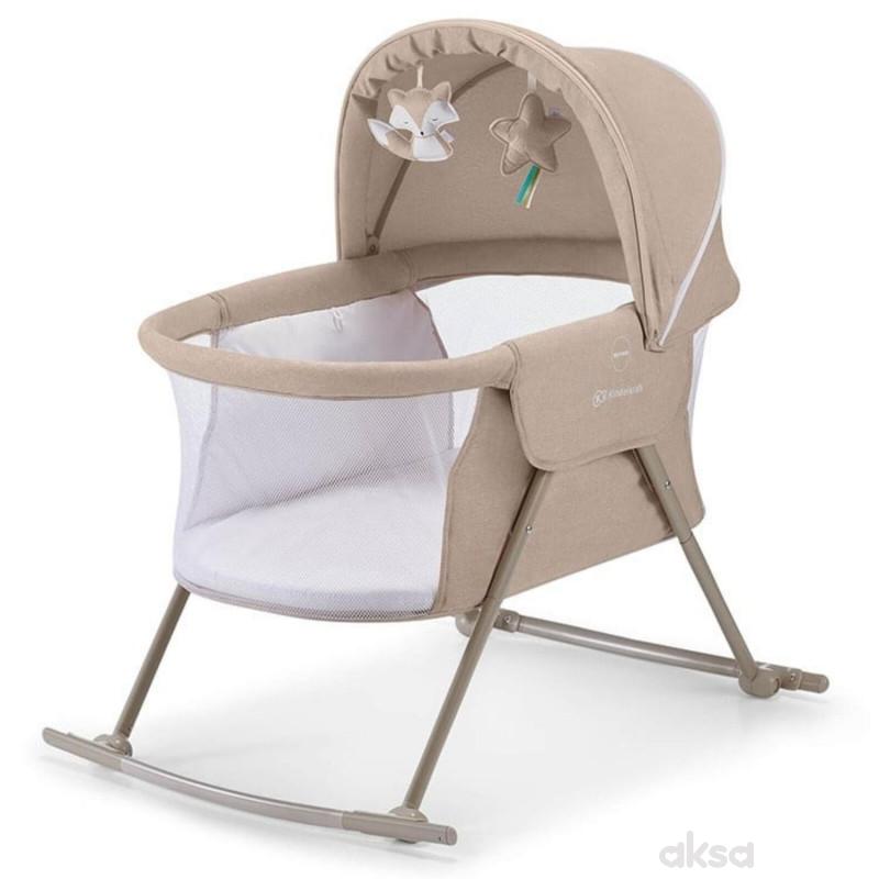 Kinderkraft prenosivi krevetac kolevka Lovi Beige 