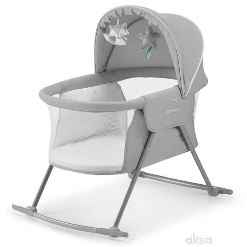 Kinderkraft prenosivi krevetac kolevka Lovi Grey