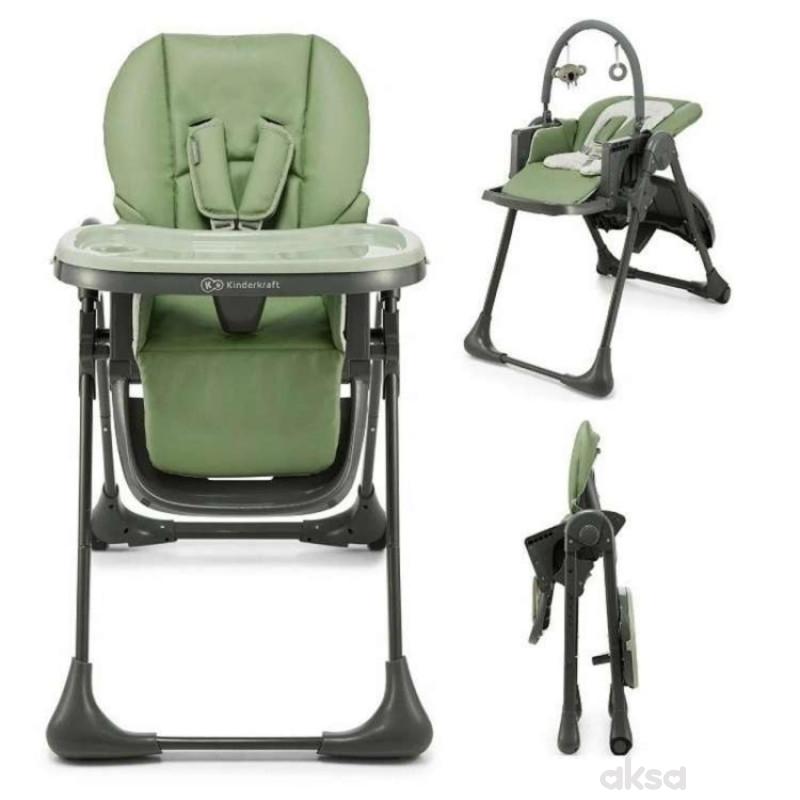 Kinderkraft hranilica Tummie 2u1 Green